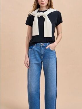 La Ligne MARILYN MID-RISE BARREL JEAN - WALTER/JAMES